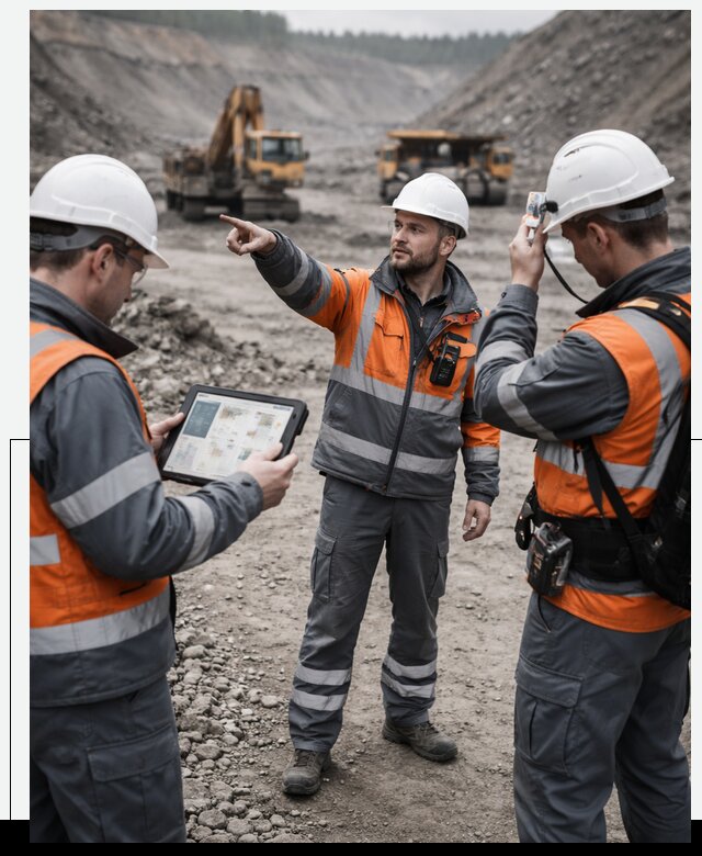 Система контроля персонала для горнодобывающей отрасли в Кингисеппе