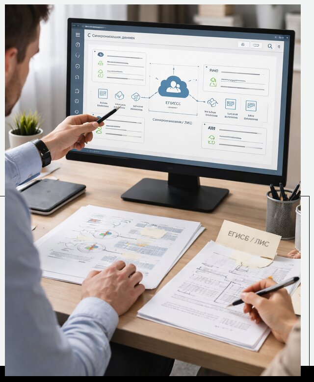 Интеграция с ЕГИСЗ и ЛИС в Кингисеппе от 155760 р., АвикейКгп