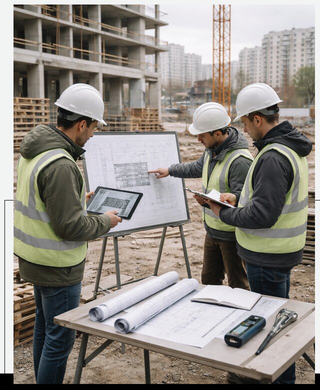 BIM и управление строительством объектов в Кингисеппе под ключ