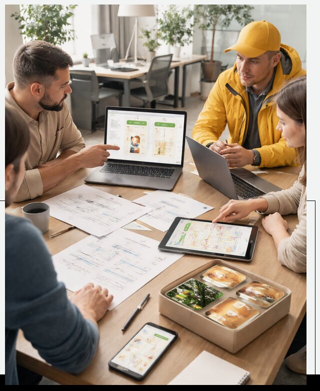 Разработка агрегатора доставки еды в Кингисеппе от 15576 р., АвикейКгп