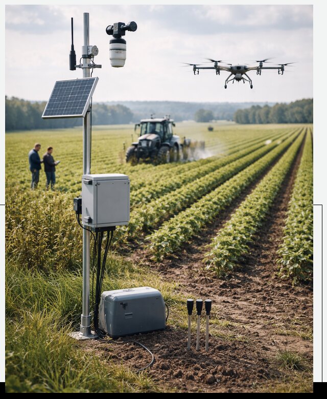 Разработка IoT мониторинга полей в Кингисеппе от 8826 р. | АвикейКгп