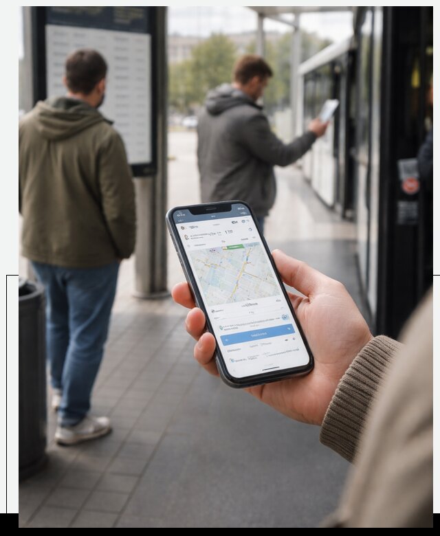 Мобильное приложение для пассажиров в Кингисеппе с оплатой и расписанием
